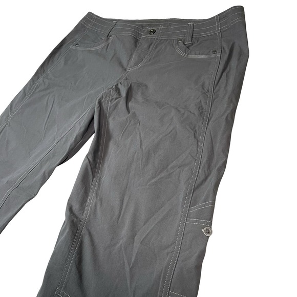 KUHL Legendary Pants Womens Size 21 Short (36x31) Gray Hiking Outdoors Utility‎ - Picture 3 of 16